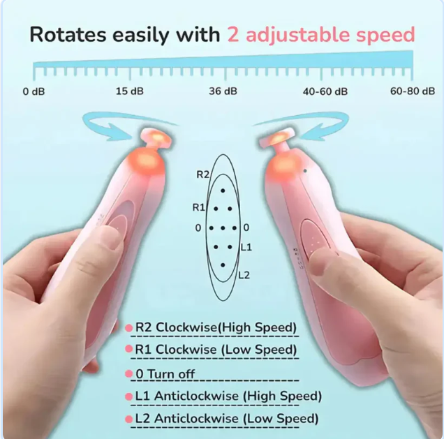 Baby Nail Clippers with Light